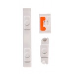 iPhone 5C Mute, Volume and Power Buttons iPhone 5C Mute, Volume and Power Buttons (White)